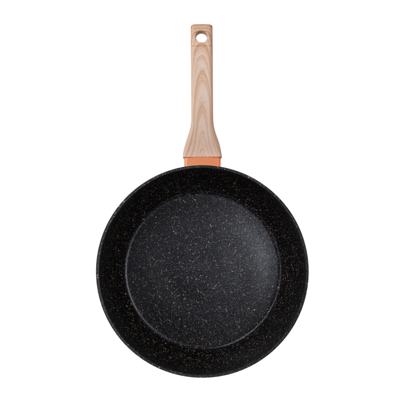 Глубокая сковорода MAUNFELD MARTA MDP28FA06CL из кованого алюминия, 28 см