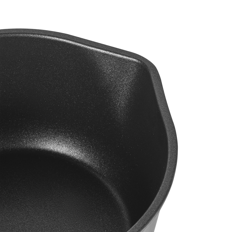 Ковш MAUNFELD OSVALD MF15SVLD15SP универсальный из литого алюминия со стеклянной крышкой, 1,5 л