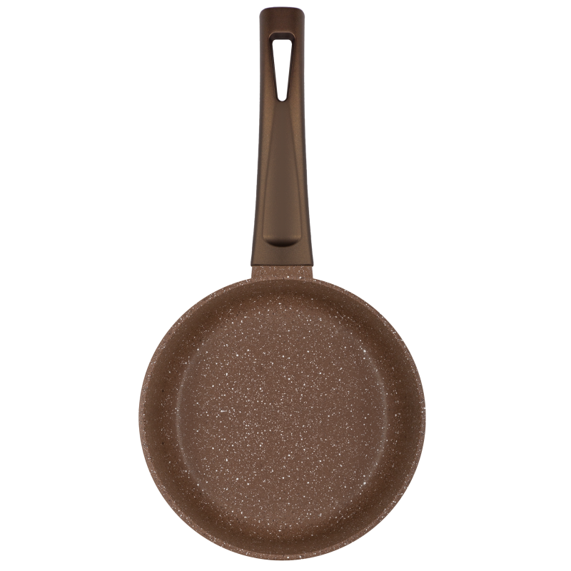Ковш MAUNFELD CARMEL MF18CRM01SP из литого алюминия со стеклянной крышкой, 18 см, 1,6 л