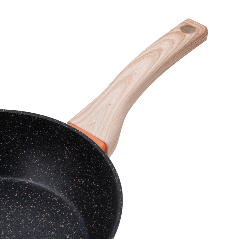 Глубокая сковорода MAUNFELD MARTA MDP24FA06CL из кованого алюминия, 24 см