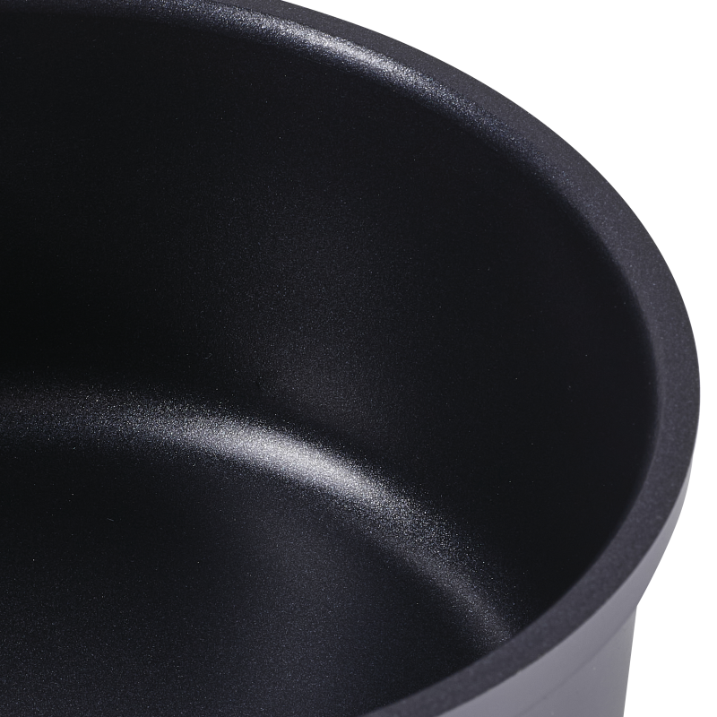 Ковш MAUNFELD ASTRID MF16ASTR1SP из кованого алюминия со стеклянной крышкой, 16 см, 1,5 л